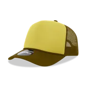 Decky 5 Panel Mid Profile Structured Foam Trucker 6025