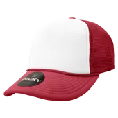 Decky 5 Panel Mid Profile Structured Foam Trucker 6025