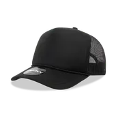 Decky 5 Panel Mid Profile Structured Foam Trucker 6025