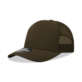 Decky 5 Panel Mid Profile Structured Cotton/Poly Blend Trucker 6030