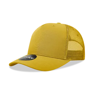 Decky 5 Panel Mid Profile Structured Cotton/Poly Blend Trucker 6030