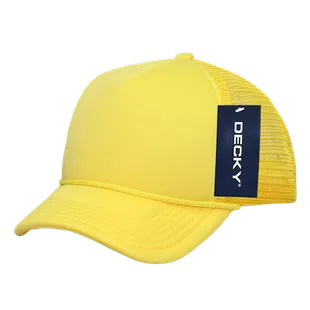 Decky Youth 5 Panel Mid Profile Structured Foam Trucker 7010