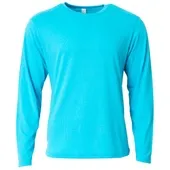 A4 Adult Softek Long Sleeve Tee N3029