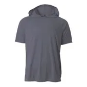 A4 Youth Short Sleeve Hooded Tee Nb3408