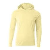 A4 Youth Long Sleeve Hooded Tee Nb3409