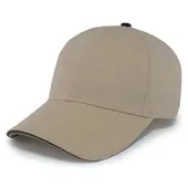 Pacific Headwear Brushed Twill Cap With Sandwich Bill 121C