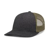 Pacific Headwear Melange Heather Low-Profile Trucker 210C