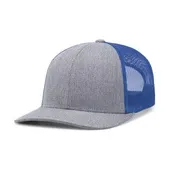 Pacific Headwear Melange Heather Low-Profile Trucker 210C