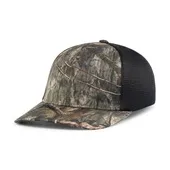 Pacific Headwear Mossy Oak Low-Profile Trucker Pacflex Cap P691