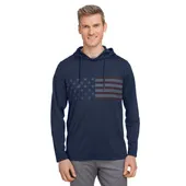 Puma Golf Men's Volition Striped Hooded Pullover 537474