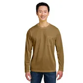 Harriton Unisex Charge Snag And Soil Protect Long-Sleeve T-Shirt M118L