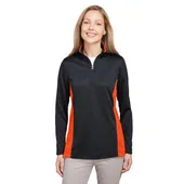 Harriton Ladies' Flash Snag Protection Plus Il Colorblock Quarter-Zip M786W