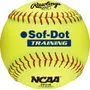 Rawlings 11" Ncaa Soft Poly-Core Fastpitch Training Softballs FP11S
