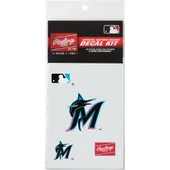Rawlings MLB Replica Decal Kits PRODK MIAMI MARLINS