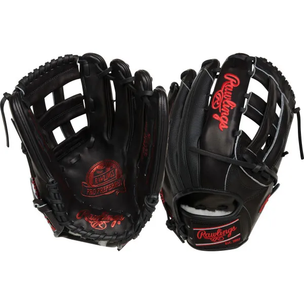 Rawlings | PRO Preferred SPEEDSHELL 野球グローブ | 左投げ | 12.75インチ - Pro H-Web | ブラック/スピードシェル 並行輸入品 Exclusive Pro Preferred Speed Shell Outfield Glove