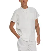 Landau Proflex Men's 6 Pocket Notch Collar Scrub Top 4263PRV