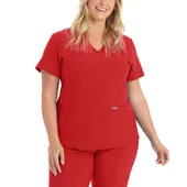 Landau Forward Women's 3-Pocket V-Neck Scrub Top LT100