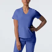 Landau Forward Women's 3-Pocket V-Neck Scrub Top LT100