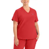 Landau Forward Women's 2-Pocket V-Neck Scrub Top LT101