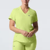 Landau Forward Women's 2-Pocket V-Neck Scrub Top LT101