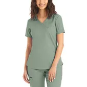 Landau Proflex Women's Medical Scrubs Shirt LT107