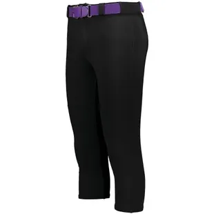 RIP-IT Women's 4-Way Stretch Softball Pants, Black, Small 
