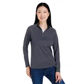 Core365 Ladies' Origin Performance Pique Quarter-Zip Jacket CE418W