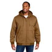 Harriton Men's Tall Climabloc Heavyweight Hooded Full-Zip Jacket M722T