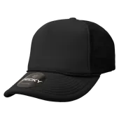 Decky 5 Panel High Profile Structured Foam Trucker Cap 211