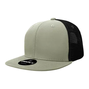 Decky 5019 Youth 6 Panel Mid Profile Structured Cotton Trucker