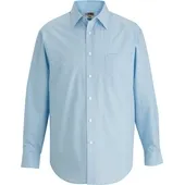 Edwards Mens Essential Broadcloth Long Sleeve Shirt 1354