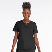 Matrix Women's Notched Crew Neck Top 3504