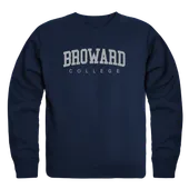 W Republic Broward College Seahawks Arch Crewneck 546-504