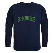 W Republic State College Of Florida Manatees Arch Crewneck 546-592