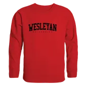 W Republic Wesleyan Cardinals Arch Crewneck 546-683