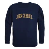 W Republic John Carroll Blue Streaks Arch Crewneck 546-694