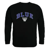 W Republic Wellesley College Blue Campus Crewneck 541-486