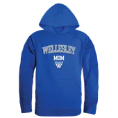 W Republic Wellesley College Blue Mom Hoodie 565-486