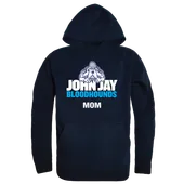 W Republic John Jay College Bloodhounds Mom Hoodie 565-656