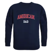 W Republic American University Eagles Dad Crewneck 562-498