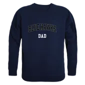 W Republic Dickinson State Blue Hawks Dad Crewneck 562-514