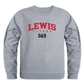 W Republic Lewis University Flyers Dad Crewneck 562-531