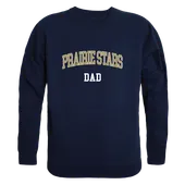 W Republic U Of Illinois Springfield Prairie Stars Dad Crewneck 562-655