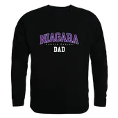 W Republic Niagara University Purple Eagles Dad Crewneck 562-723