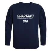 W Republic Missouri Baptist Spartans Dad Crewneck 562-728