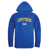 W Republic NY City Tech Yellow Jackets Dad Hoodie 563-664