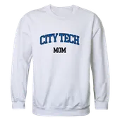 W Republic NY City Tech Yellow Jackets Mom Crewneck 564-664