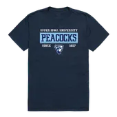 W Republic Upper Iowa Peacocks College Established Tees 507-681
