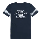 W Republic Northern Vermont Badgers Women's Property Football Tee 533-559