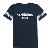 W Republic Sandburg Chargers Women's Property Football Tee 533-623